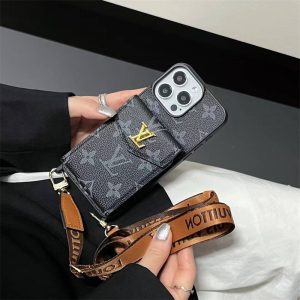 ヴィトン ショルダー iphone17/17air ケース gucci スマホ ショルダー iphone16pro ケース ハイブランド スマホショルダー メンズ おしゃれ iphone15/14/13 ケース 背面 収納 ブランド