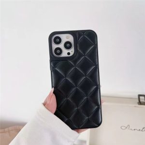 Alternative view of キルティング iphone ケース iphone14/14pro ケース 人気 女子 スマホケース アイフォン 13pro iphone ケース レザー iphone13ケース 大人可愛い