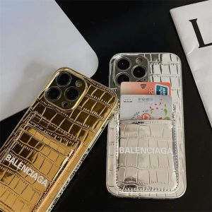 Alternative view of バレンシアガ アイフォンケース iphone ケース カード 収納 ハイ ブランド iphone17/17plusケース 芸能人 男 iphoneケース ブランド メンズ iphone16/16pro/15 ケース お揃い ペア