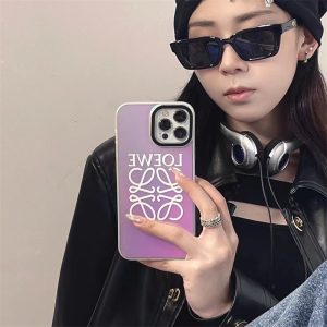 Alternative view of ロエベ アイフォンケース iphoneケース カップル ブランド loewe iphone17/16proケース オーロラ iphone15/14promax ケース おそろい スマホケース ハイブランド
