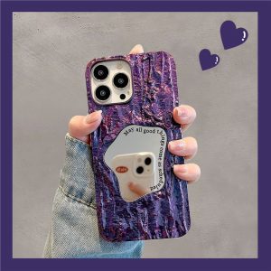 iphone15/15promax/14 ケース 人気 女子 iphone ケース ミラー iphoneケース オーロラ スマホケース 鏡 iphone13proケース かわいい iphone ケース 韓国 アイドル