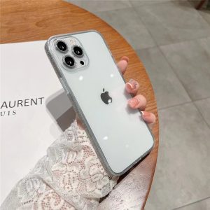 iphone クリア ケース 黄ばまない iphone14/14proガラスケース iphone13/13pro ケース グリッター iphone12/12promax ケース カメラ 保護