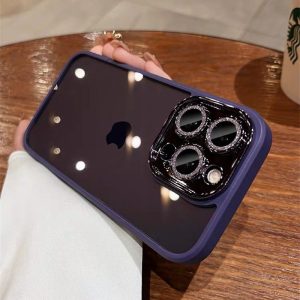iphone17pro ナチュラルチタニウム/ブルー に 合う ケース iphoneケース クリア おしゃれ iphone 透明ケース 挟む iphone ケース キラキラ かわいい カメラ保護