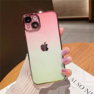 iphone14 ケース グラデーション iphone14 plus ケース クリア かわいい iphone13/13proケース おしゃれ 韓国 iphone12/12pro ケース カメラ保護 iphone13 プロ マックス ケース おしゃれ