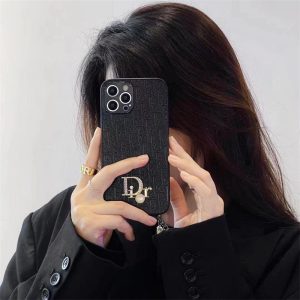 Alternative view of アイフォン 17 ケース ディオール iphoneケース 人気 ブランド 女子 iphone17pro/16/15 ケース ハイ ブランド dior スマホケース レザー iphoneケース 大人可愛い
