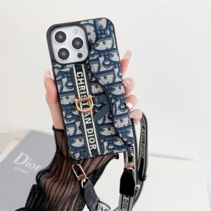 dior スマホ ショルダー iphone ケース 人気 女子 ブランド iphone17/17pro ケース ハイブランド iphoneケース ショルダー ブランド スマホケース 斜めがけ カード収納