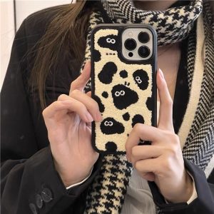 Alternative view of iphone15/14/13ケース もこもこ 流行り 韓国 スマホケース 流行り iphone12/12proケース 可愛い iphonexs/xrケース おもしろい