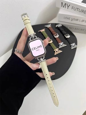 アップル ウォッチ バンド レザー apple watch バンド 細め 本革 女性 アップル ウォッチse/7/8バンド おすすめ 41mm/45mm