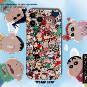 Alternative view of クレヨン しんちゃん iphone14pro/14plus ケース iphone14ケース キャラクター iphone13/12/11ケース キャラ iphonexrケースおもしろ iphonexs/xsmax ケース 衝撃 に 強い かわいい