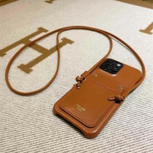 Alternative view of セリーヌ 携帯 ケース iphone17/17pro ショルダー ケース iphone16/16pro ケース ハイ ブランド celine スマホ ショルダー  iphone15/14 ケース 斜 めがけ ブランド
