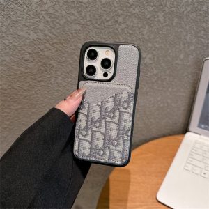 Alternative view of dior 風 iphone17pro/17promaxケース ディオール iphone ケース magsafe カード ケース ハイ ブランド iphone16/15 ケース マグネット ブランド iphone14/13 ケース 背面 収納 かわいい