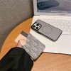dior 風 iphone17pro/17promaxケース ディオール iphone ケース magsafe カード ケース ハイ ブランド iphone16/15 ケース マグネット ブランド iphone14/13 ケース 背面 収納 かわいい