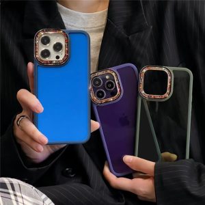 Alternative view of iphone15/14pro ケース かわいい iphone14 パープル に 合う ケース iphone13/13proケース 透明 iphoneハードケース iphoneケース 半 透明 黄ばまない iphoneケース 大人可愛い