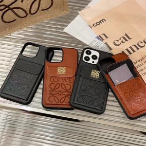 Alternative view of iphone17/17pro ケース ロエベ iphone16e/16/16pro ケース ブランド メンズ loewe iphoneケース お揃い ブランド アイフォンケース かわいい iphone15/14/13ケース ハイブランド カード収納