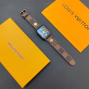 Alternative view of ルイ ヴィトン モノグラム アップル ウォッチ バンド レザー apple watch バンド 高級ブランド メンズ アップル ウォッチ バンド 革 芸能人 apple watch バンド ハイ ブランド ビジネス