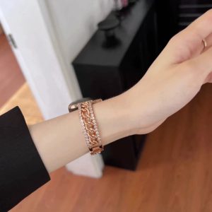 アップル ウォッチ バンド キラキラ ストーン apple watch ブレスレット apple watch バンド 細め アップル ウォッチ バンド 女性 おすすめ ピンクゴールド/ゴールド