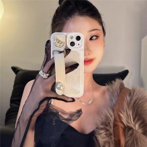 ベルト付き iphone ケース 韓国 流行り iphoneケース 人気女子 iphone ケース カメラ 保護 スマホケース ピンク iphoneケース レザー 可愛い