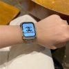 [保護カバー付き]apple watch キラキラ バンド アップル ウォッチ バンド 女性 人気 apple watch バンド 韓国 アップル ウォッチ ウルトラ/se/7/8  バンド 安い
