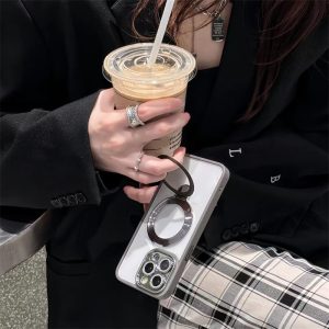 Alternative view of iphone17/16 ケース magsafe iphone15プロマックスケース クリア おしゃれ iphone14/14pro ケース 衝撃 に 強い かわいい iphone13/12 ケース 立てられる iphoneケース クリア おしゃれ iphone16プロ ケース マグセーフ 機能 的