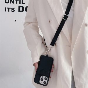 iphone16/15/15pro/14promax ケース ショルダー ストラップ iphone16plus/14plus ケース カード 収納 iphone16/13ケース 肩掛け iphoneケース おしゃれ メンズ