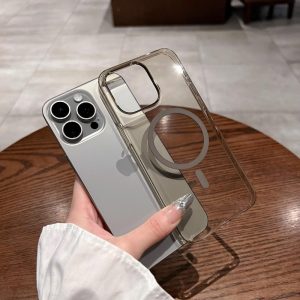 iphone ケース マグセーフ iphone17 ケース クリア おしゃれ iphone17pro デザート チタニウム に 合う ケース iphone16/15/14 透明 ケース magsafe iphoneケース 透明 かわいい