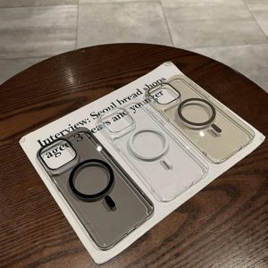 Alternative view of iphone ケース マグセーフ iphone17 ケース クリア おしゃれ iphone17pro デザート チタニウム に 合う ケース iphone16/15/14 透明 ケース magsafe iphoneケース 透明 かわいい