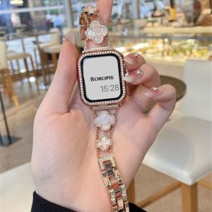 アップル ウォッチ カバー キラキラ ラインストーン apple watch ケース 高級 おしゃれ アイウォッチ 保護 カバー 40mm 41mm 45mm 49mm