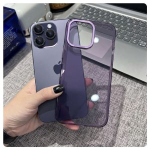 Alternative view of iphone15 ケース クリア おしゃれ iphone14 パープル に 合う ケース 薄い iphone14pro 透明 ケース 黄 ば ま ない iphone13 黒 に 合う ケース ポリカーボネート スマホケース
