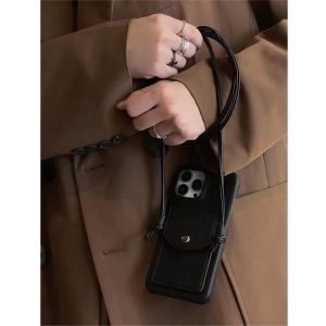 Alternative view of iphone14ケース 肩掛け iphone14promax ケース カード 収納 iphoneケース ショルダー 人気 iphonexrケース おしゃれ