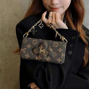 Alternative view of iphone17/17pro ケース 手帳 型 ハイ ブランド ヴィトン スマホケース 手帳 型 スマホ ショルダー レディース ブランド iphoneケース 人気 ブランド 女子 ルイヴィトン アイフォン16/15/14 ケース コピー