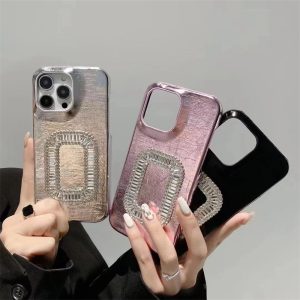 iphone16/16promax ケース 人気 女子 iphone15/15pro ケース キラキラ スマホケース可愛い韓国 iphone16 plus/15プラス ケース かわいい iphone14/13 ケース 芸能人