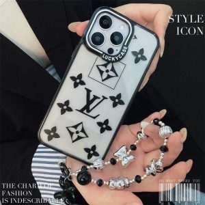 Alternative view of ルイヴィトン iphoneケース クリアケース ヴィトン 風 iphone17/17pro ケース iphoneケース ハイブランド iphone16/15pro ケース クリア ブランド iphone14ケース 透明 かわいい