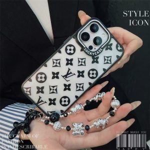 ルイヴィトン iphoneケース クリアケース ヴィトン 風 iphone17/17pro ケース iphoneケース ハイブランド iphone16/15pro ケース クリア ブランド iphone14ケース 透明 かわいい