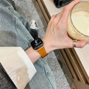 apple watch 革 バンド アップル ウォッチ レザー バンド メンズ apple watch ベルト ブランド 49mm/45mm/44mm アップル ウォッチ バンド グレージュ ピンク 高級