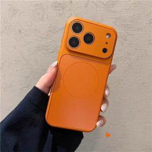 Alternative view of iphoneケース ガラス マグセーフ対応 ケース iphone17/17pro シルバー/ディープ ブルー に 合う ケース iphone17promax ケース カメラ 保護 iPhone ケース MagSafe おしゃれ