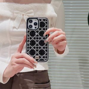 dior iphone ケース キラキラ ディオール カナージュ スマホケース iphone17/17pro iphone16/15 ケース 人気 女子 携帯 ケース ブランド iphone14 ケース 韓国 かわいい