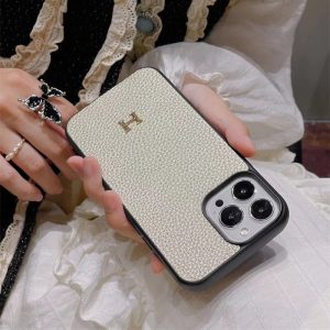 Alternative view of iphone17/16plus ケース エルメス iphone15/15pro ケース ハイ ブランドiphone14/14miniケース 人気 ブランド 女子 スマホケース 可愛い 韓国 iphone13/12/xr ケース レザー シンプル