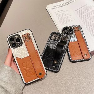 ロエベ アナグラム アイフォンケース17/17pro max loewe スマホケース iphone16/16pro ケース ハイ ブランド iphone15/15pro ケース カード 収納 ブランド ベルト付き iphone14/13 ケース ロエベ 風