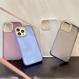 Alternative view of iphone14 ケース マット iphone14pro パープル に 合う ケース iphoneケース クリア おしゃれ iphone ケース 半 透明 iphone13 ブルー に 合う ケース