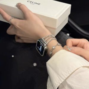 Alternative view of apple watch ブレスレット アップル ウォッチ バンド キラキラ apple watch バンド レディース アップル ウォッチ バンド かわいい  シルバー ピンク ゴールド