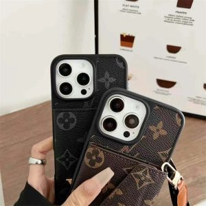 Alternative view of ヴィトン風 iphone17/17pro/16pro ケース カード ケース 付き スマホ ショルダー ルイヴィトン iphone15/15promax ケース 大人 可愛い ブランド iphone14/13/12ケース ハイブランド メンズ