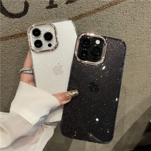 Alternative view of iphone ケース キラキラ iphoneケース 透明 かわいい iphone17/17pro クリア ケース おすすめ iphone16/15pro ケース 人気 女子 iphone14 ケース ペア 大人 iphone ケース クリア おしゃれ