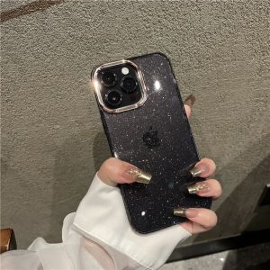 iphone ケース キラキラ iphoneケース 透明 かわいい iphone17/17pro クリア ケース おすすめ iphone16/15pro ケース 人気 女子 iphone14 ケース ペア 大人 iphone ケース クリア おしゃれ