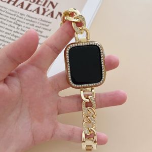アップル ウォッチ バンド キラキラ アップル ウォッチ バンド おしゃれ 女性 apple watch バンド チェーン ゴールド アップル ウォッチ バンド 夏
