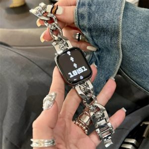 アップル ウォッチ バンド クロム ハーツ 風 apple watch バンド シルバー ストリート アップル ウォッチ バンド チェーン chrome hearts アップル ウォッチ バンド ブランド メンズ レディース