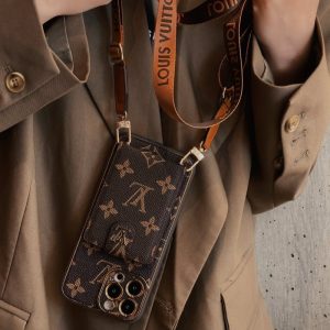ヴィトン 携帯 ケース ショルダー カードケース 付き iphone17/17pro max ケース ルイヴィトン スマホ ショルダー ブランド メンズ iphone16/15proケース 斜めがけ ブランド  iphoneケース 高級ブランド